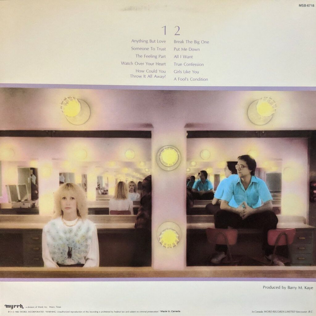 Get The Picture Album Art: LP Back Cover